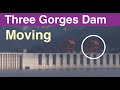 China Three Gorges Dam ● a Moving Crane January 14, 2022 ● Water Level and Weather China Flood