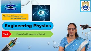 Fraunhofer diffraction duo to single slit by Ms. Sujani Singavarapu