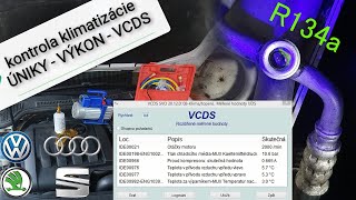 inspection of air conditioning in home conditions leaks - VCDS - measuring device