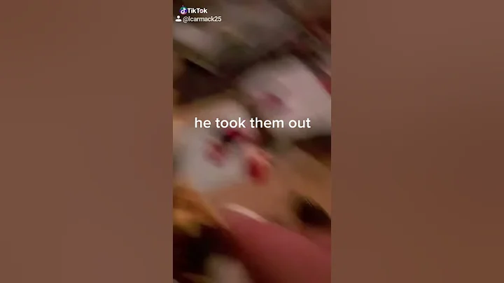 He took them down
