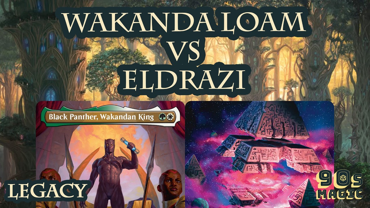 Black Panther 4c Aggro Loam vs Eldrazi [MTG Legacy]