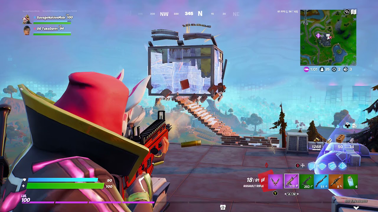 Fortnite "Drift" Skin Gameplay (No Commentary)