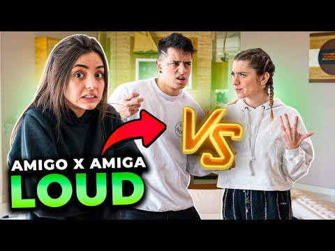 AMIGO VS AMIGA!! QUEM ME CONHECE MELHOR NA LOUD!!