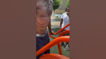 66 Years Old & Shredded Teaches Guys Half His Age How To Exercise @oghighlightreel4020