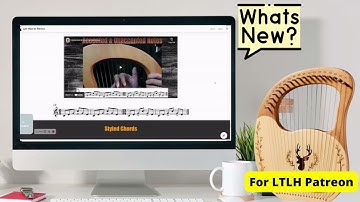 Lyre Harp Pluck Series Step by Step Tutorials and Exercises for Patreon