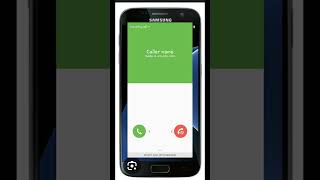 Samsung Galaxy S7 Incoming Call Over The Horizon. 2016