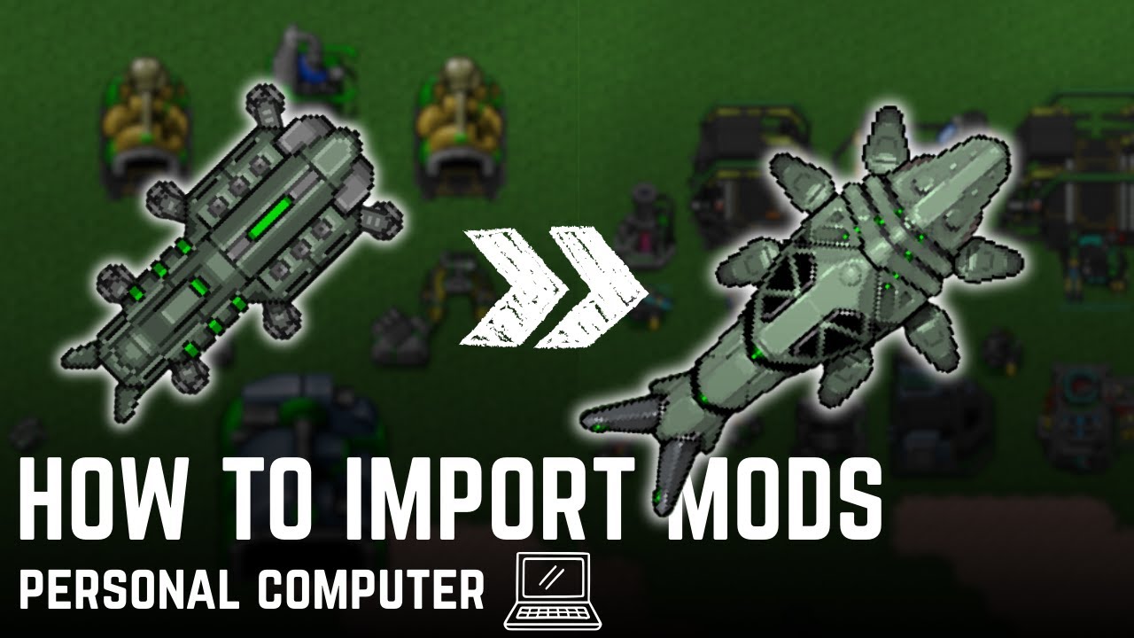 How to import Rusted Warfare mods on PC - YouTube