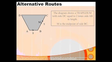 National 5 Maths - Vectors (Alternative Routes)
