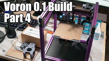 LDO Voron 0.1 3d Printer Build Part 4: Mini AfterBurner, Wiring, Firmware