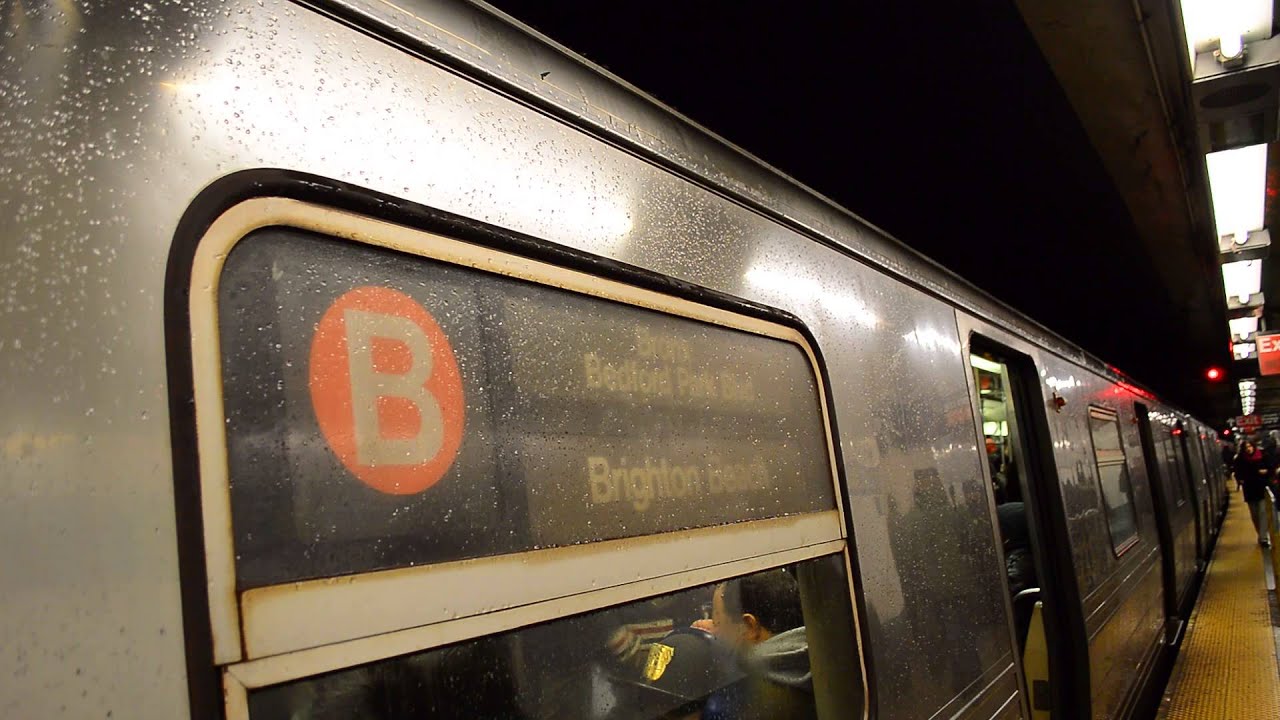 MTA New York City Subway : 57th Street Bound R68 B Train Via Broadway ...