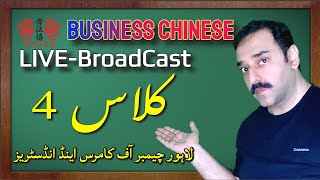 Learn Basic Business Chinese Live Class 4 | #lcci #learnchinese #livestream