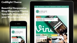 Codilight - Responsive Blog/Magazine WordPress Theme 2015 [FameThemes Review]