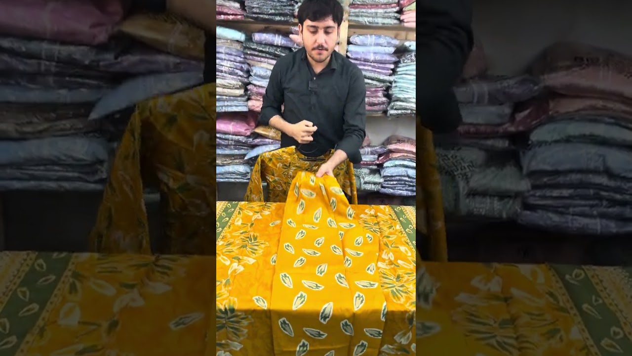 Bin Saeed | Stitched 3 Pc  Embroidered Lawn Pintex Collection