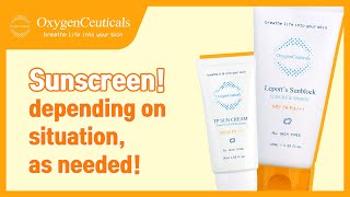OxygenCeuticals] TP Sun Cream & Leport's Sunblock Real Review