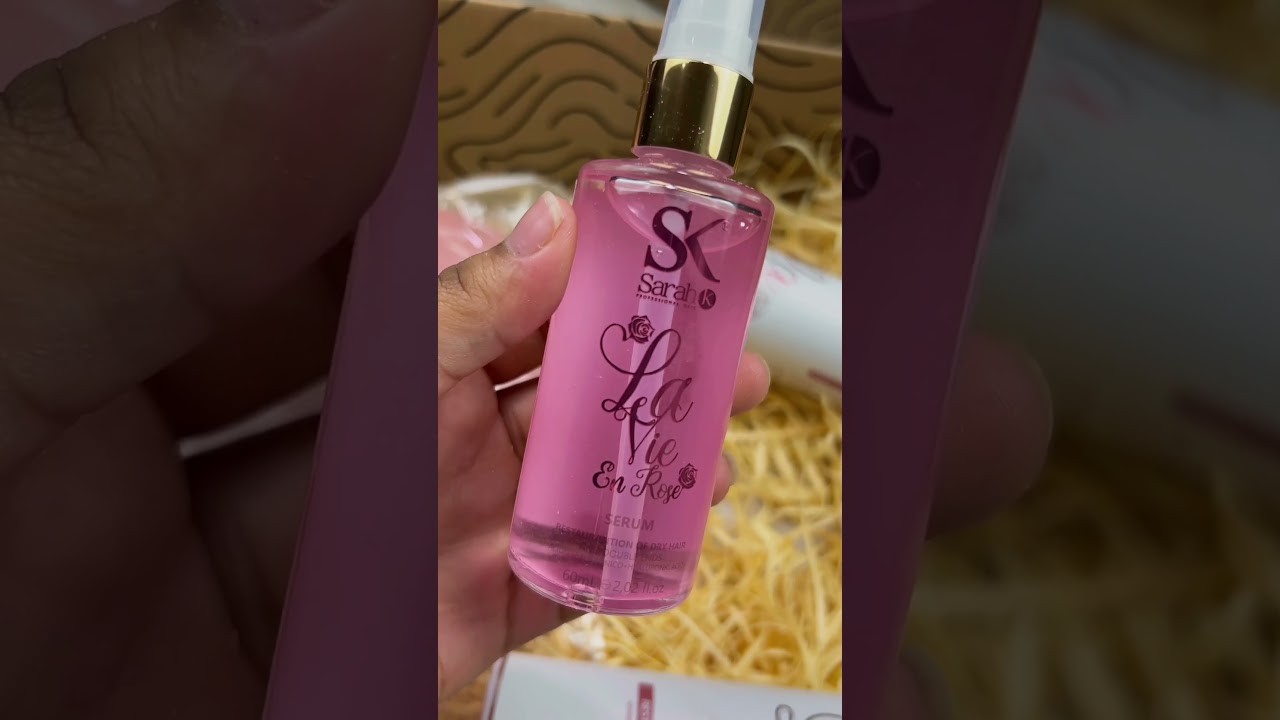 Linha La Vie en Rose da Sarah K Professional