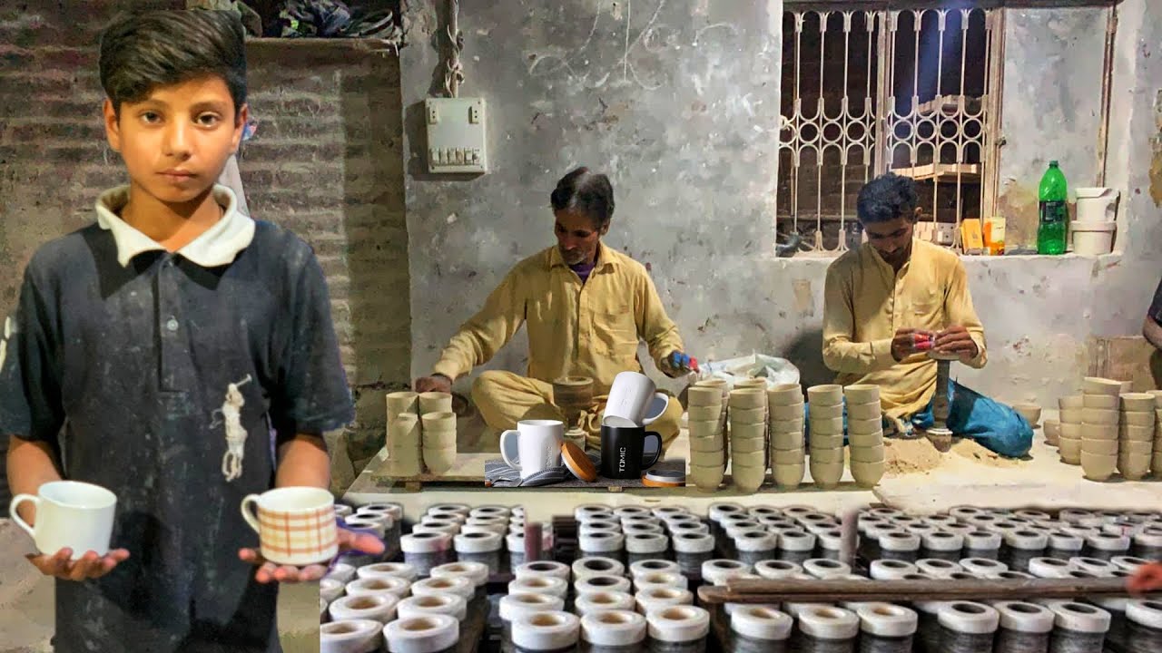 How Ceramic Coffe Mugs are Produced in Factory How Mugs Made