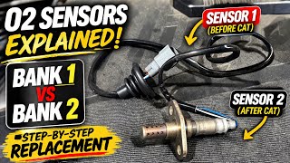O2 Sensors Explained (Bank 1 vs Bank 2 + Easy Replacement Guide)