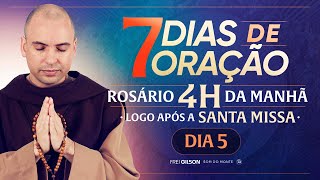 Santo Rosário | 7 Dias de Oração 2025 | 03:40 | 05/11 | 5º Dia | Live Ao vivo