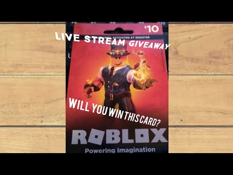 Roblox Live 10 Gift Card Giveaway With Mrs Samantha The Correct Code This Time Youtube - robux gift card giveaway live