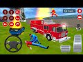 Truck Pemadam Kebakaran Panjang Padamkan Api Kota Besar | Mobil Balap Simulator Android Gameplay