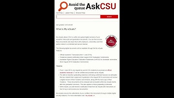 My eQuals - Ordering a document