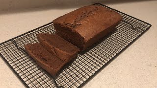 Chocolate sour cream pound cake