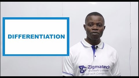 FURTHER MATHEMATICS | DIFFERENTIATION | F/MATHS | FURTHER MATHS | EXAM GUIDE | ZIGMATECH CONSULT