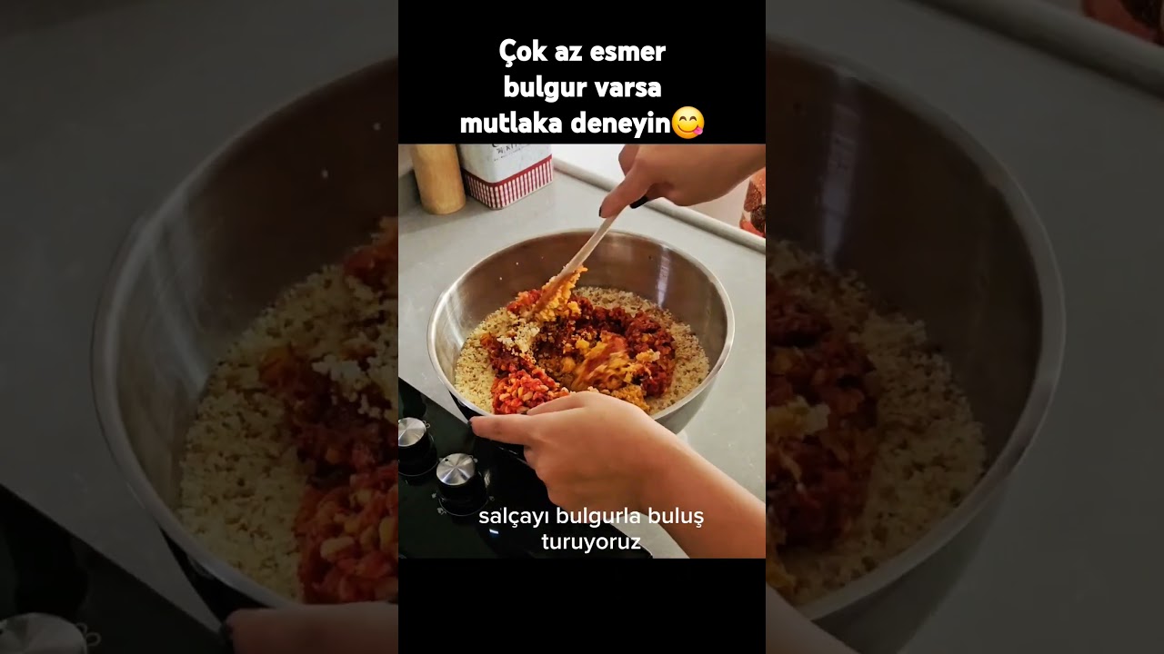 Bol salçalı kısır #pratiktarifler #yemektarifleri #cooking #kısır #kısırtarifi #recipe