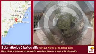 3 dormitorios 2 baños Villa se Vende en Torreguil, Murcia (Costa Calida), Spain