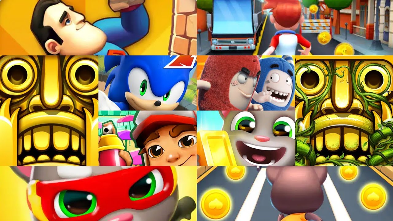 Top 10 Best FREE Endless Runner Android & IOS Gameplay HD (funny)🤗🤗💪💪💪