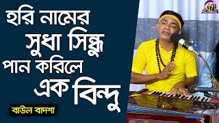 হরি নামের সুধা সিন্ধু পান করিলে বিন্দু || Hori namer sudha sindhu|| Baul Badsha || @baulbadsha