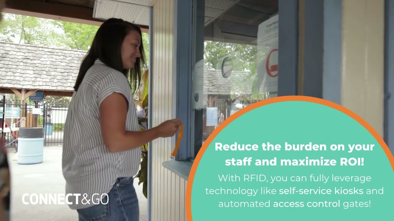 Set your attraction free with RFID technology!