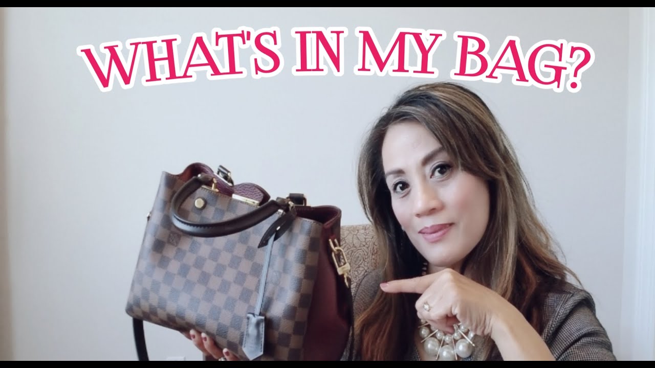 WHAT&#39;S IN MY BAG/ LOUIS VUITTON BRITTANEY BAG 2019 - YouTube