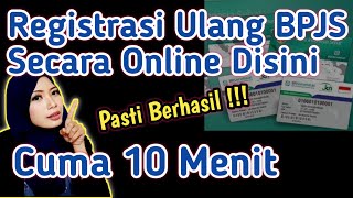 Cara Registrasi Ulang BPJS Kesehatan Online dan Cek Kepesertaan Pakai HP screenshot 3