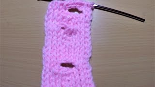 كروشية  تونسى عروة الزرار   tunisian crochet buttonhole