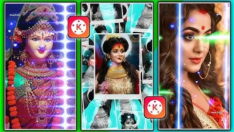 Navratri Ma Durga Puja Dj Status Editing | Navratri Status | Kinemaster App Status Editing