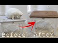 How to reupholster Piano Stool | DIY