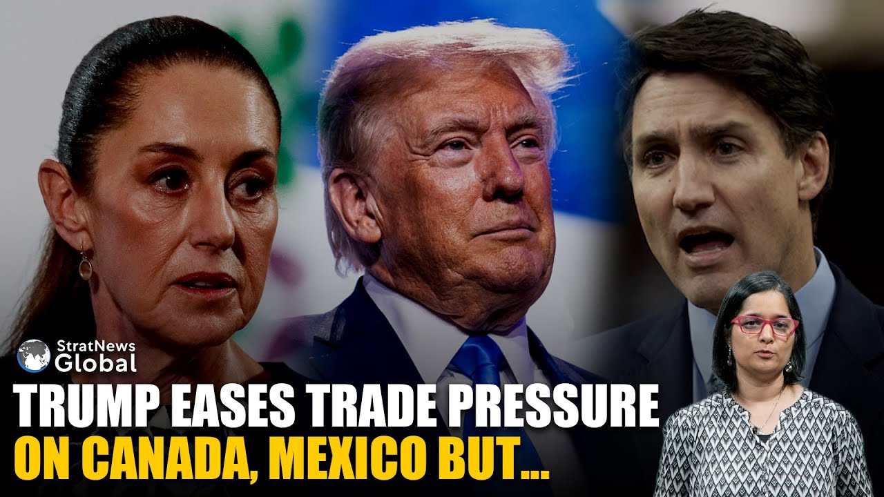 Canada And Mexico Tariffs Paused After Trudeau, Sheinbaum And Trump ...