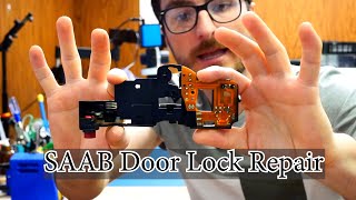 SAAB 93 Door Lock Mechanism Repair