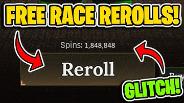 HOW TO GET RACE REROLLS IN THE FORGE FOR FREE!
