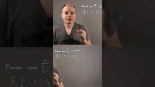 4 preuves que la série harmonique diverge