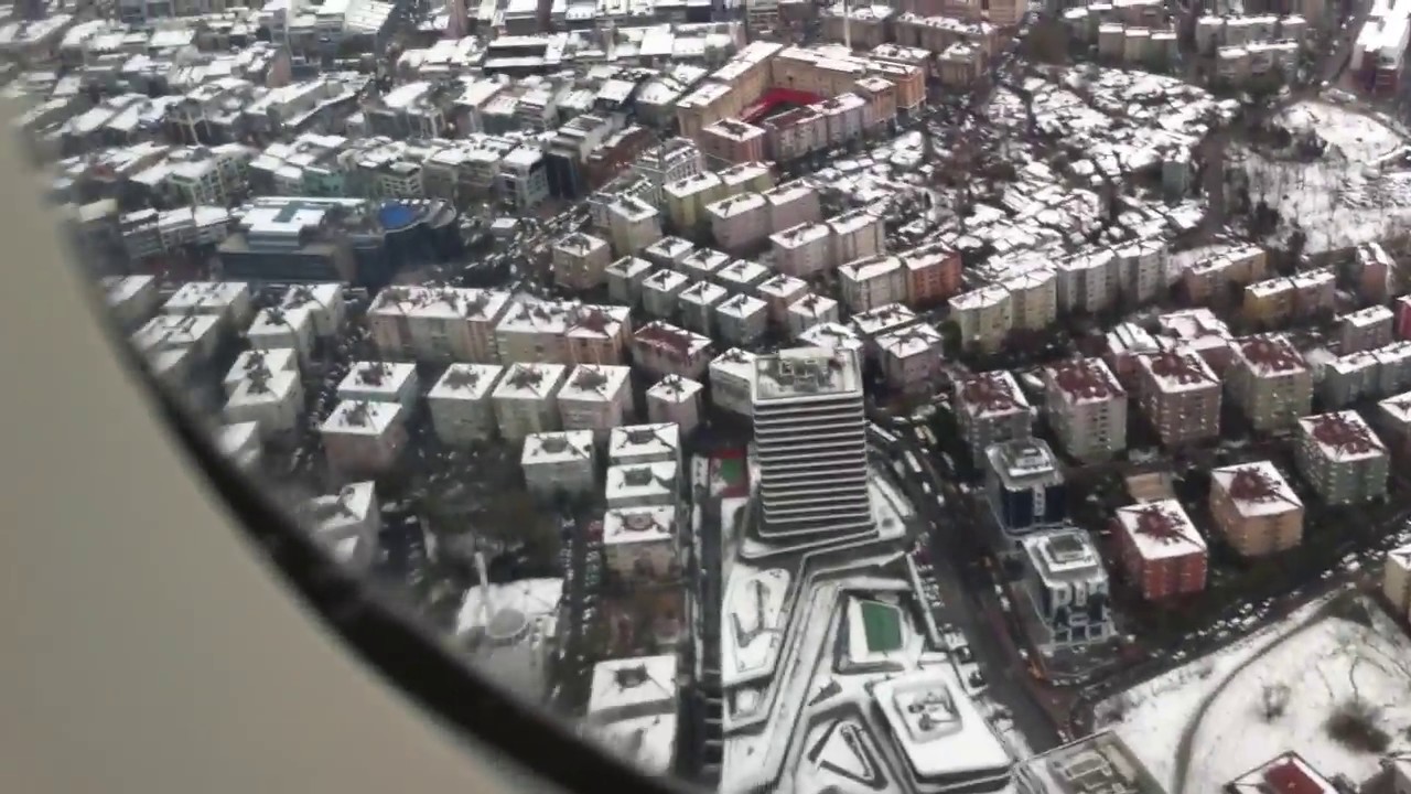 Snowy Landing at Istanbul Atatürk Airport (Turkish Airlines cabin) 13 December 2013 (HD) YouTube