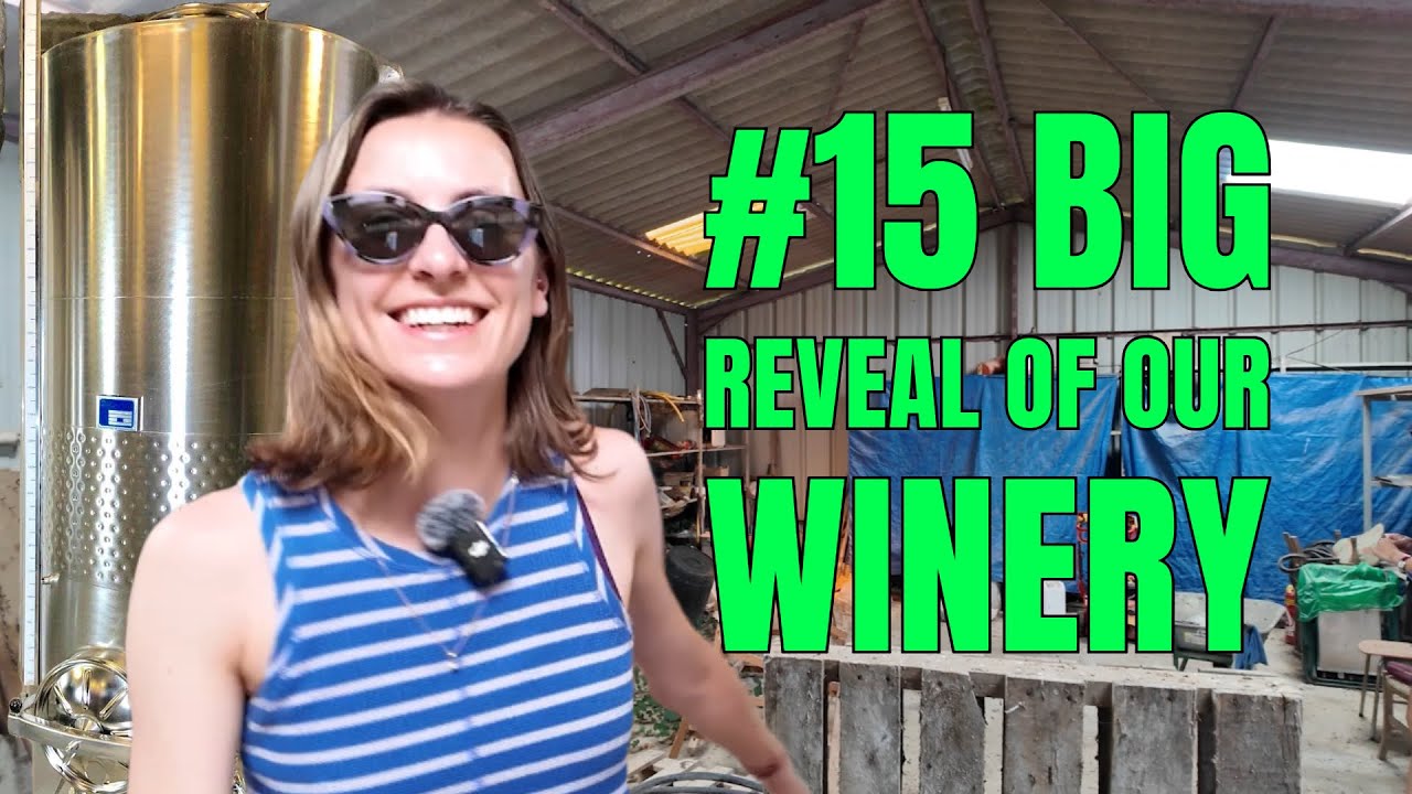 BIG REVEAL of our NEW WINERY
