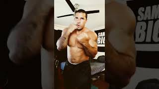 Top 1% Male OnlyFans Model Samson Biggz Shadow Boxing In Slow Motion