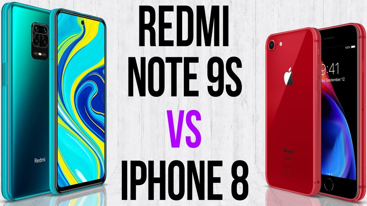 Redmi Note 9 Vs Iphone 8