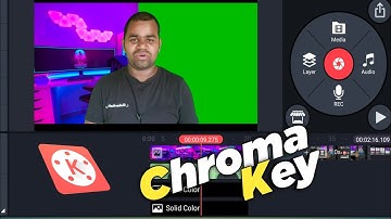 How to using professional Chroma key in Kinemaster,⚡⚡