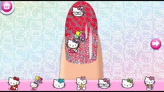 Hello Kitty Kız Çocukları için Manikür ve Tırnak Salonu screenshot 2