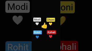 Magic with kohali modi Rohit dhoni #kingkohli #magic