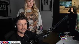 Adin Reacts To Corinna Kopf's Reaction To Him Getting SWATTED ft Aircool
