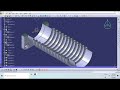 FLEXIBLE HOSE DESIGN - SHELL COMMAND IN CATIA V5.
